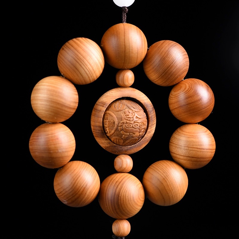 【方信】太行崖柏高油陈化车挂20mm带清香室内