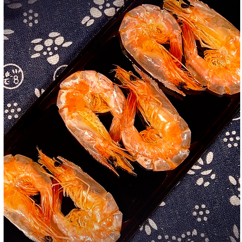烤虾，鲜香可口休闲零食做法多样追剧必备C