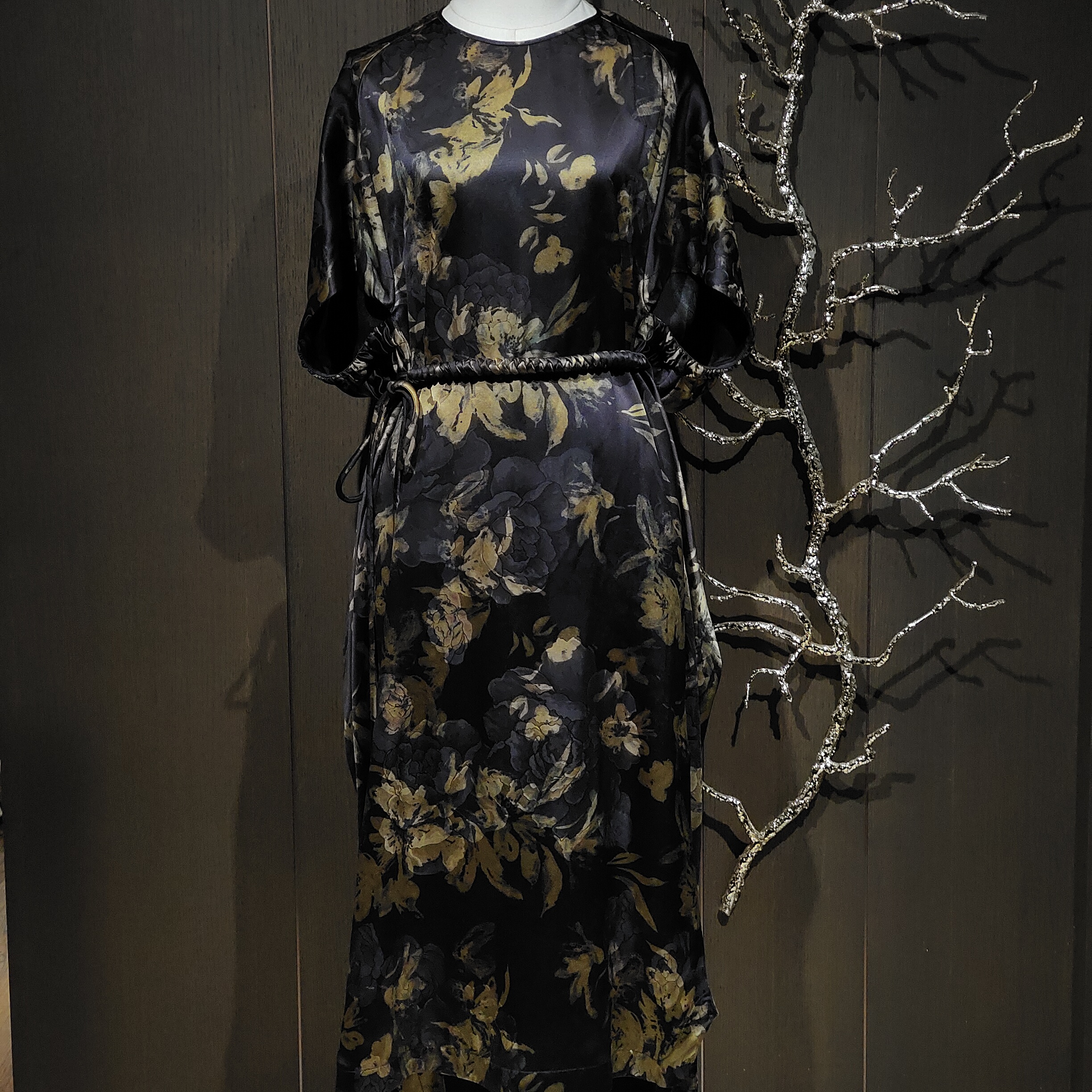 【蘭悦东方】国风中式高端香云纱 连衣裙LY32190282-1839