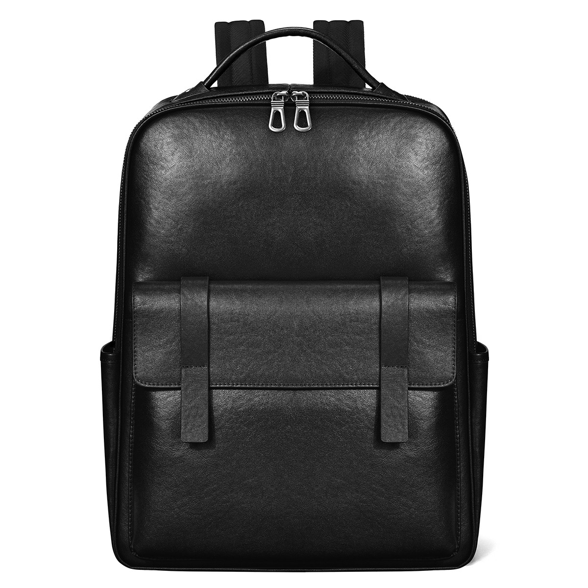 立古真皮双肩包男士轻奢新款2025爆款高档商务电脑包多功能双肩背