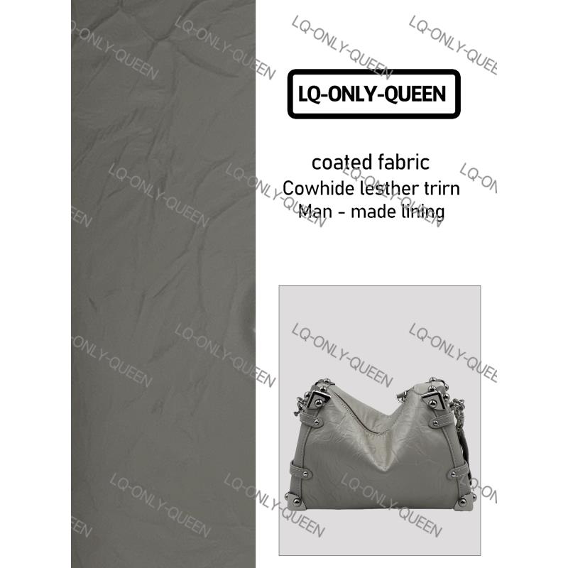 LQ-ONLY-QUEEN手工真皮女包油蜡软盒子白色