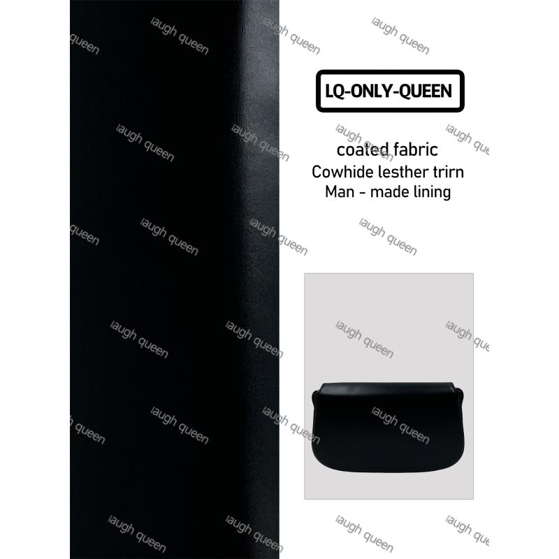 LQ-ONLY-QUEEN手工真皮女包博横包黑色