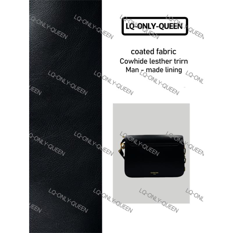 LQ-ONLY-QUEEN手工真皮女包豆腐包黑色