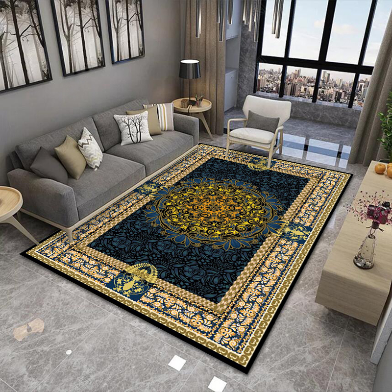  迎宾欧蓝160*200cm家用客厅门厅毯卧室厨房书房阳台吸水防滑地毯