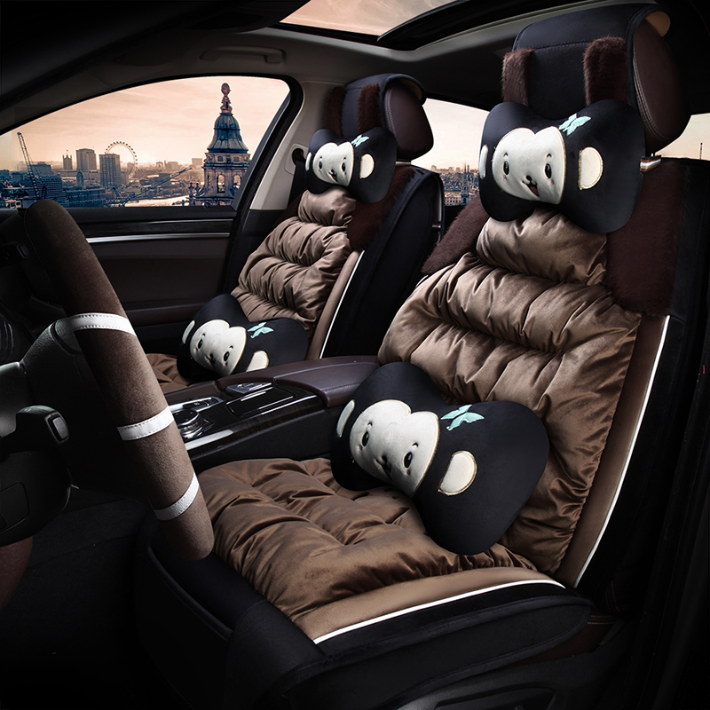 广汽传祺gs3专用座套传奇GS4汽车坐垫冬季羽绒全包毛绒保暖座垫