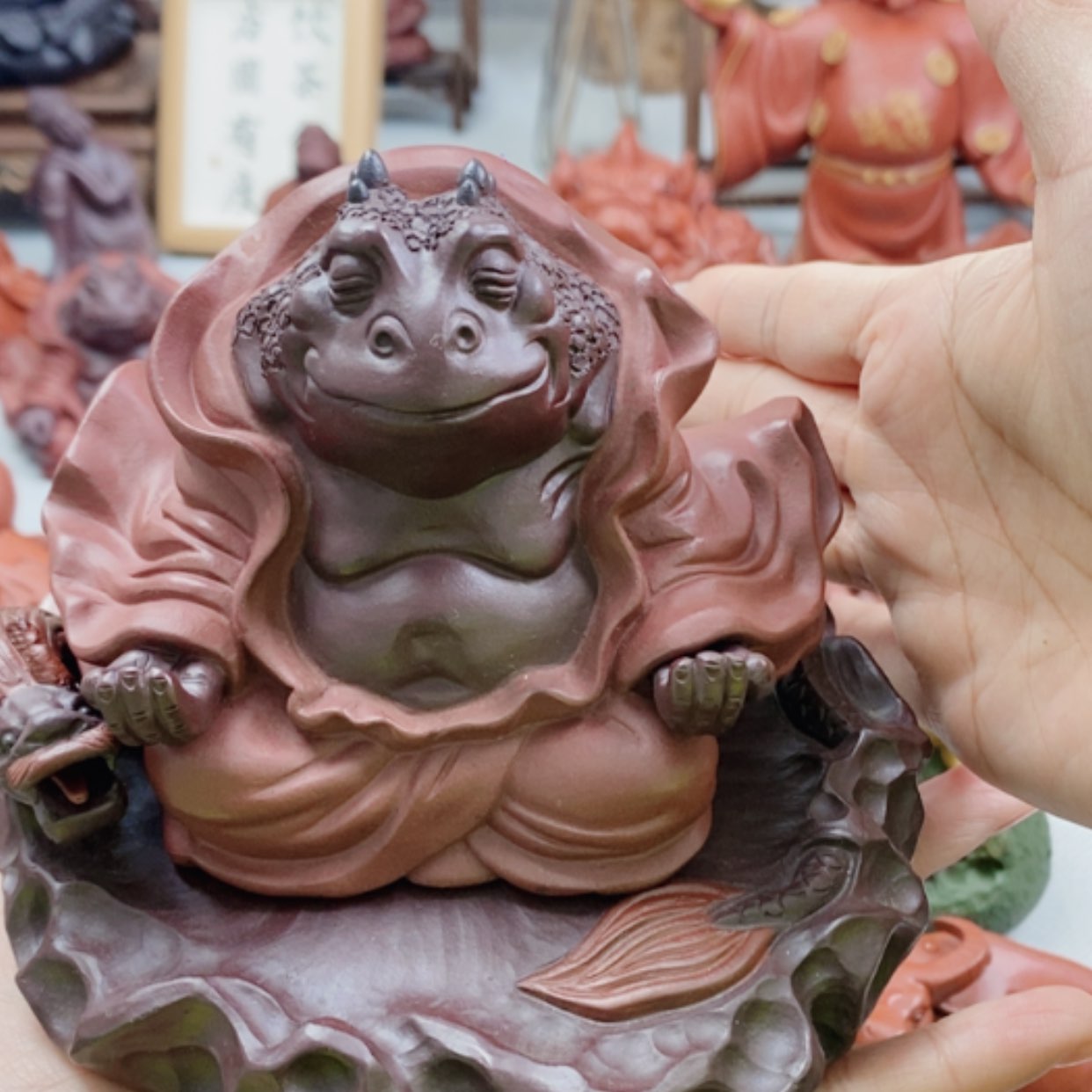 【闪购商品】紫砂茶宠继*