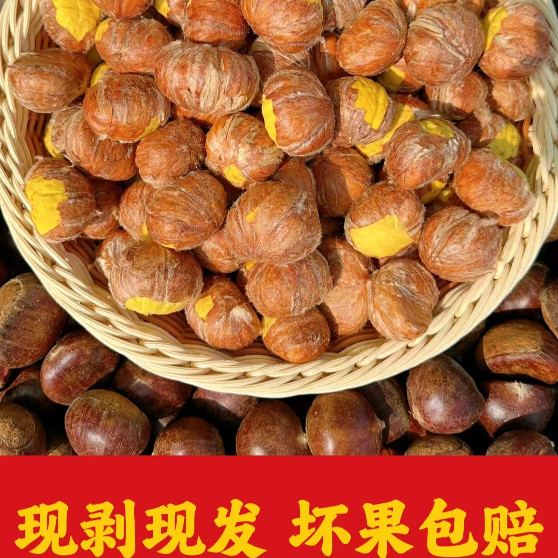 【26年头茬油栗仁】【现剥现发】高山老树油栗 粉糯香甜 好去