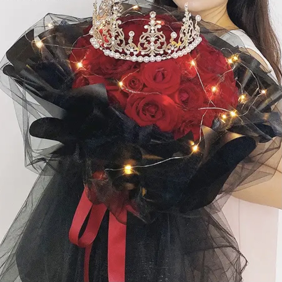 【三生三世】33朵红玫瑰鲜花束送女友老婆表白告白惊喜下鲜花店送花上门