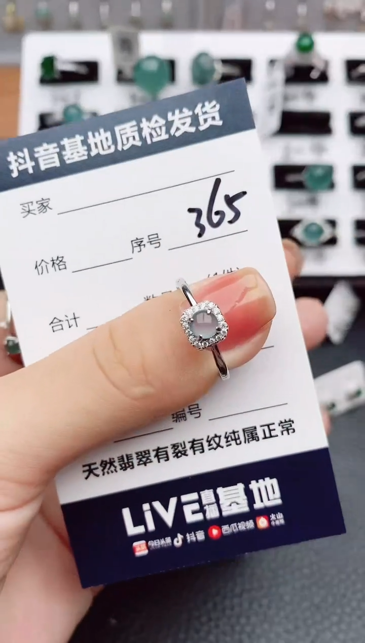 【闪购商品】翡翠颈饰银S925镶嵌365
