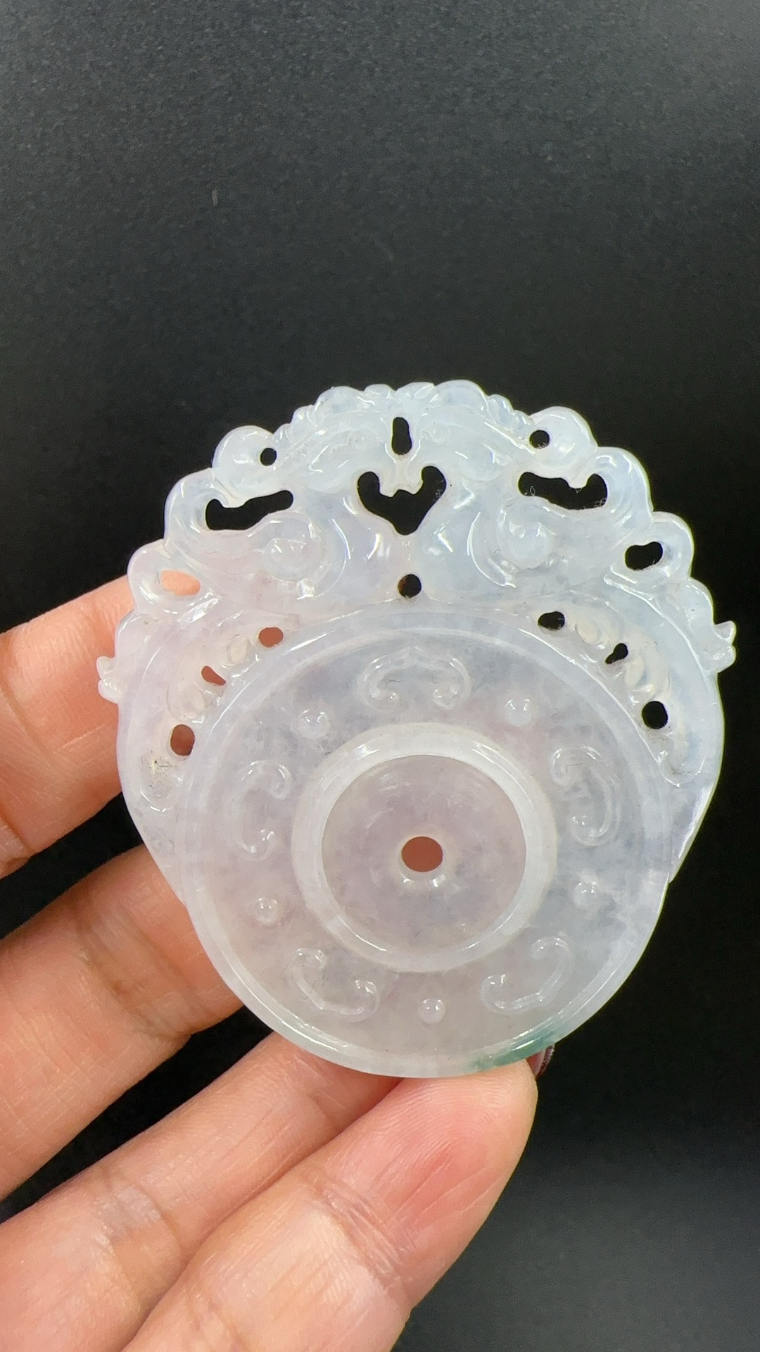 时来运转翡翠吊坠