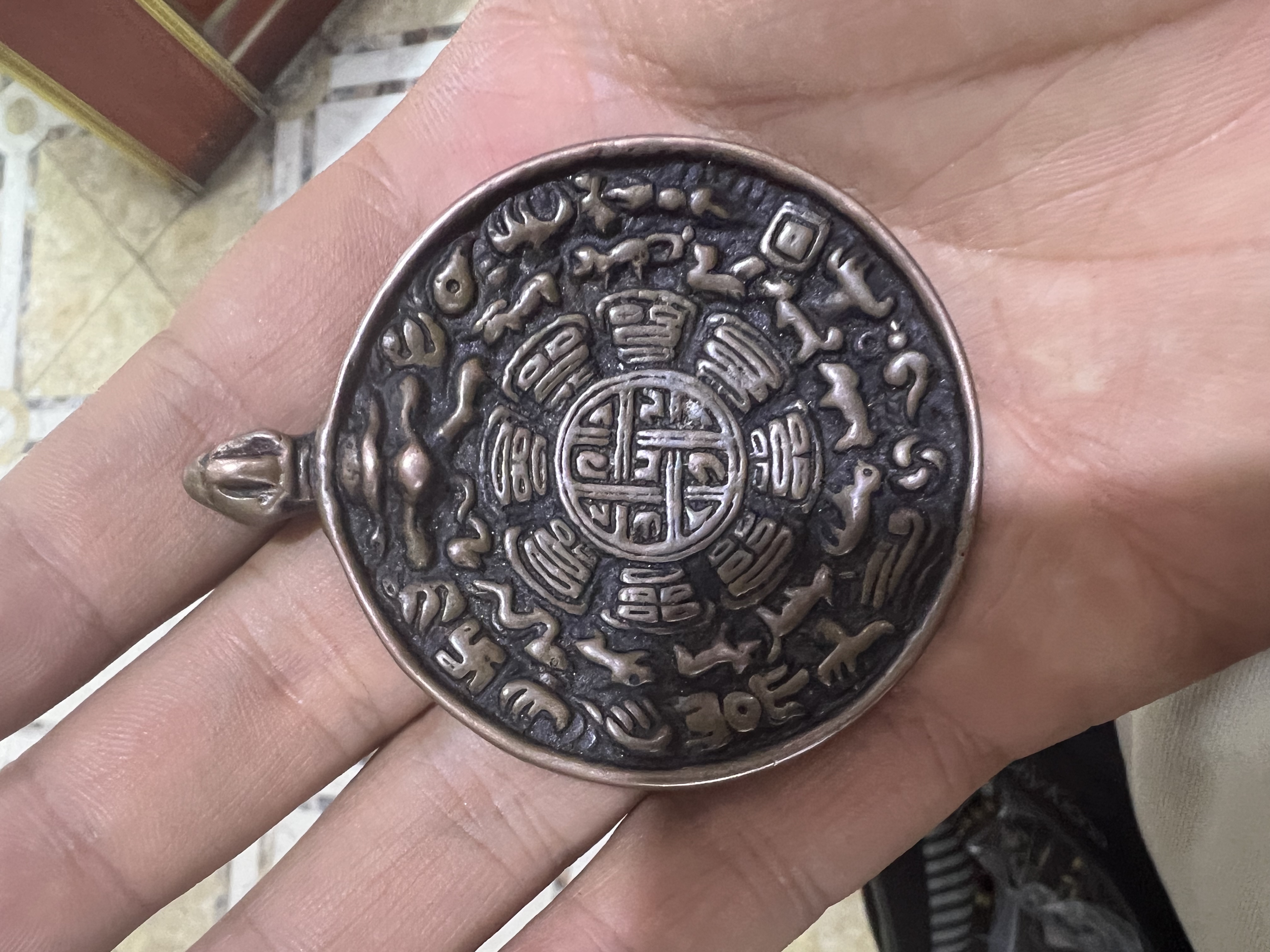 藏区铜九宫 模版清晰