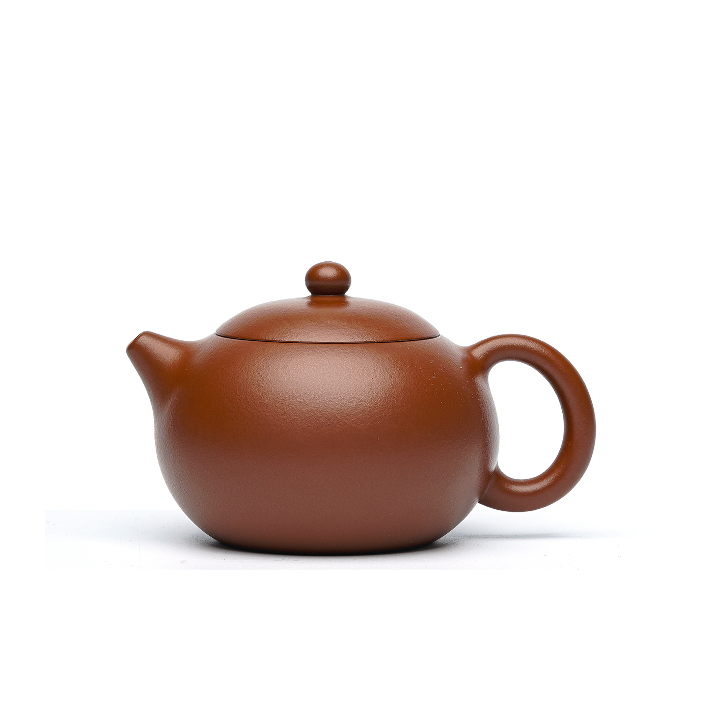 【西施壶】周夏制作吴东元弟子 160cc 朱泥