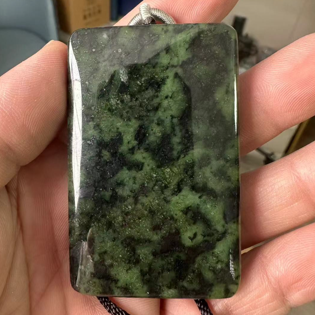 非金属锦纶吊坠 【藏玉吊坠牌】西藏藏玉【花纹颜色以直播间为准】