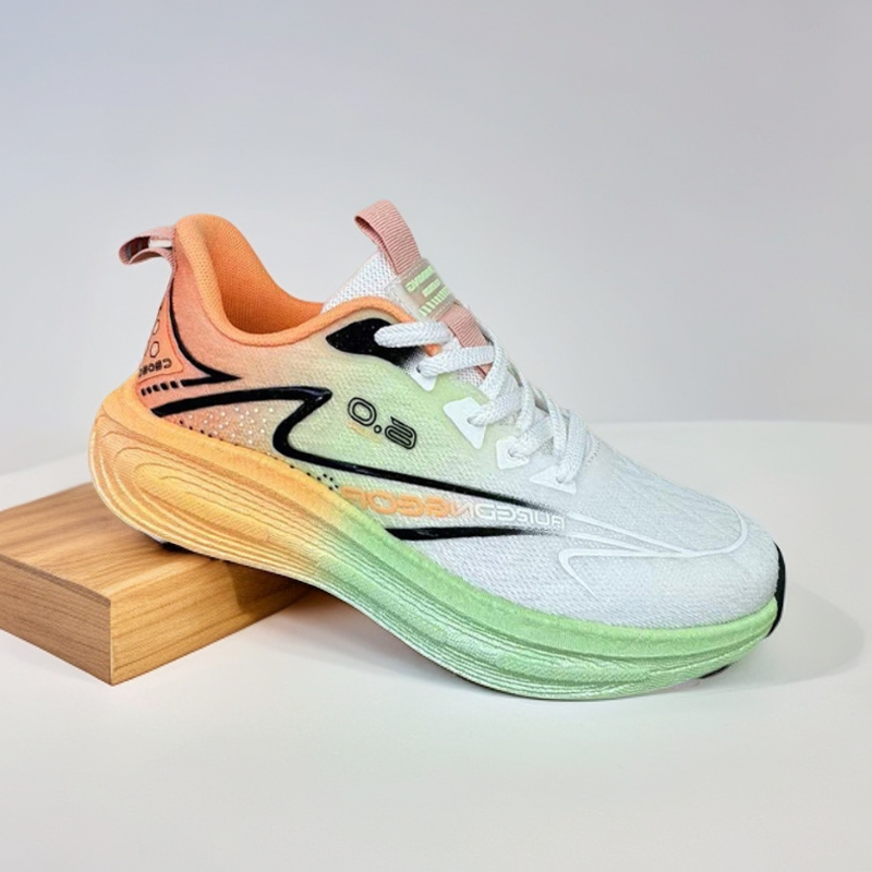 鹭威8099减震跑步鞋跑鞋男女款舒适时尚透气防滑耐磨轻便网面