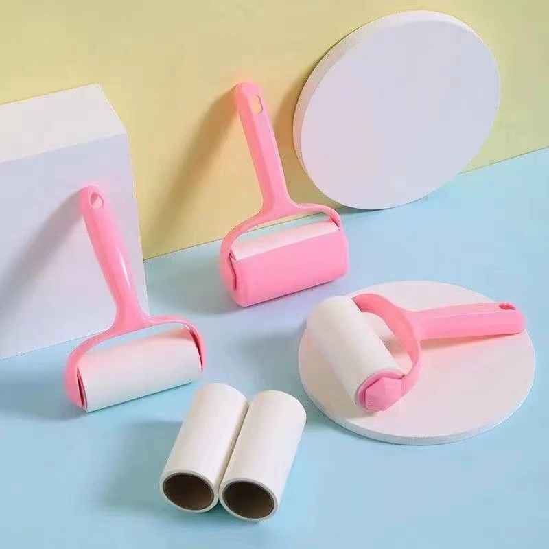 粘毛器手撕式滚筒毡滚刷粘毛沾毛器衣服除毛毛可撕式衣物粘毛纸卷