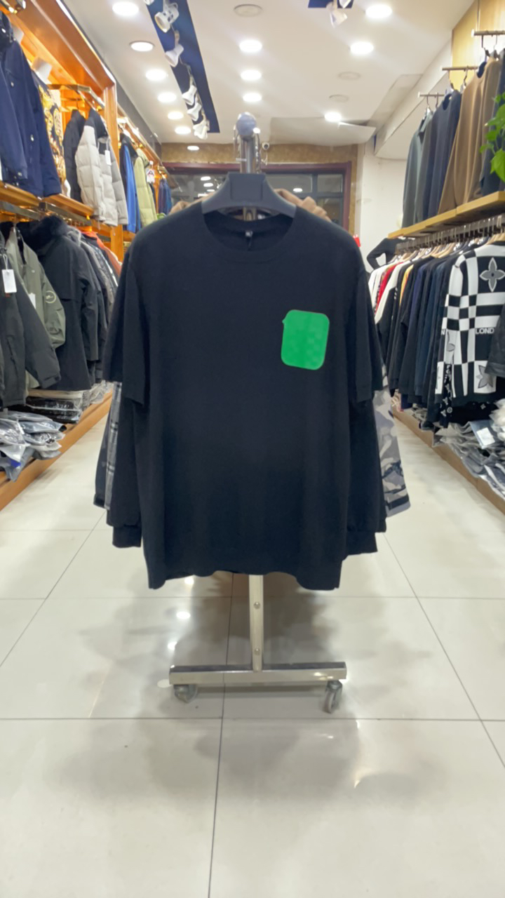 秋冬款针织休闲大码短袖