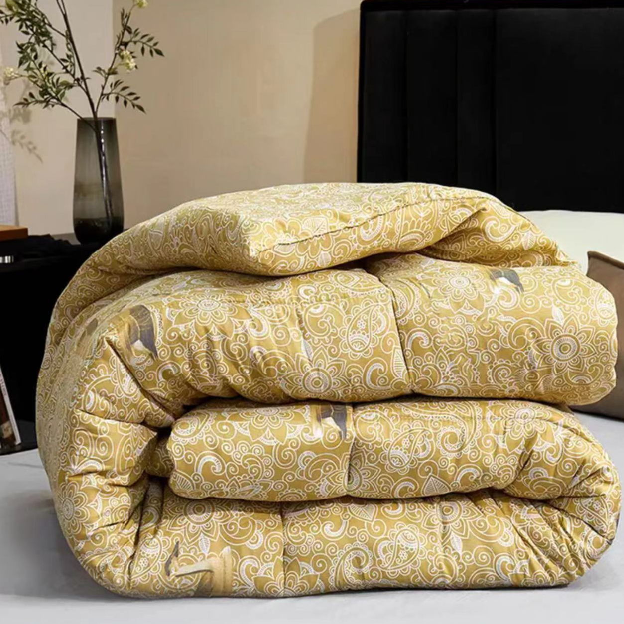 Z雁鹅保暖蓄热冬被星际酒店双人被子 2.0*2.3米 8斤