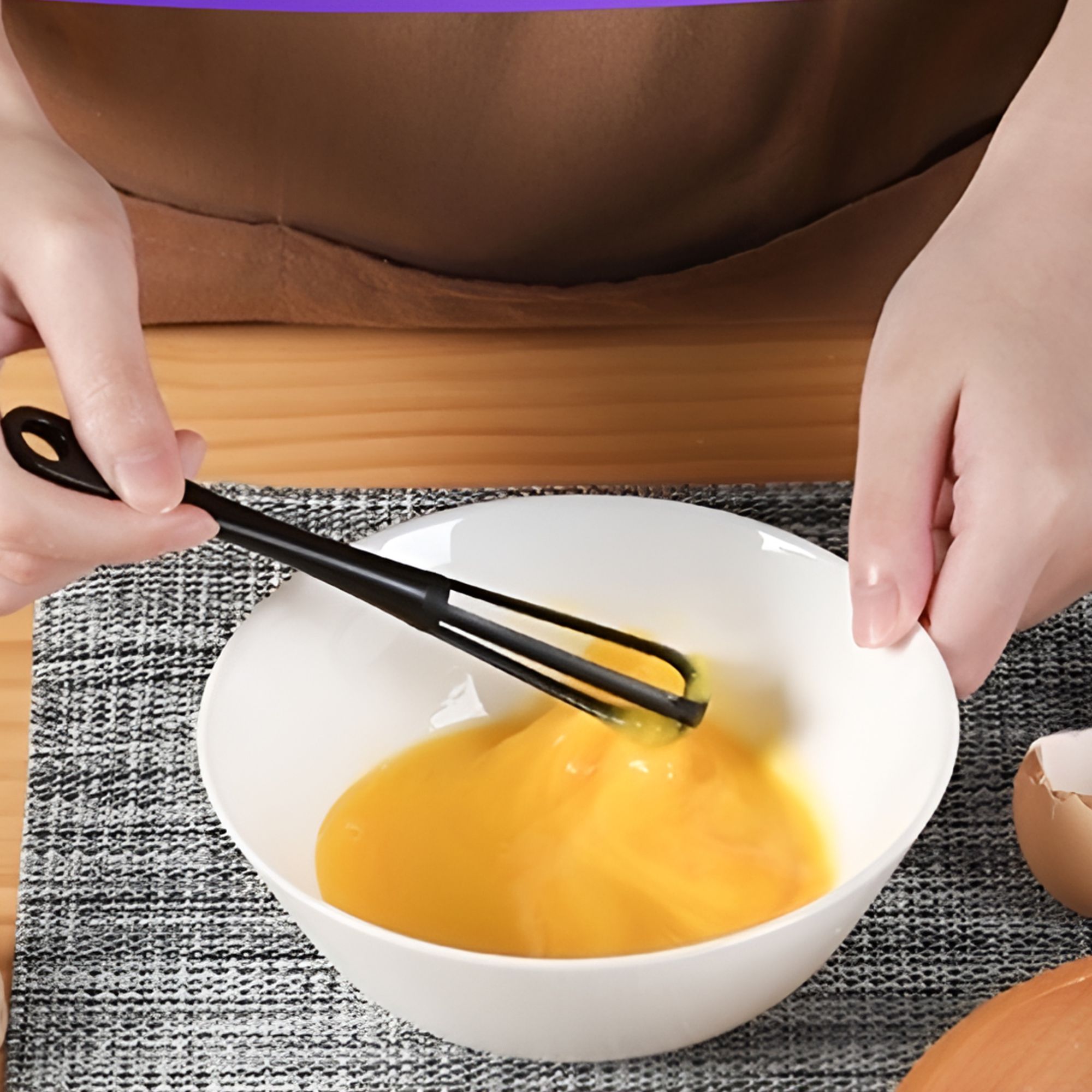 日本打蛋器迷你手持式手动搅拌棒多功能小型烘焙奶油日本进口餐具