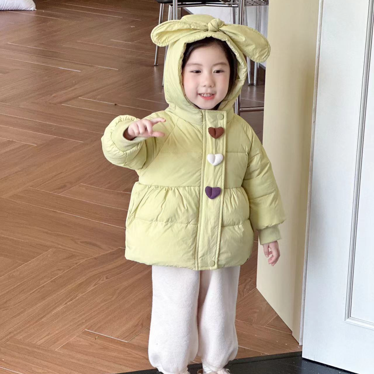【601-675】儿童冬季外套洋气保暖韩版男童女童