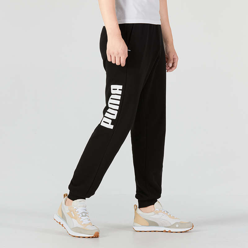 Puma/彪马运动裤针织透气裤宽松收口长裤春秋爆款男裤子|673646