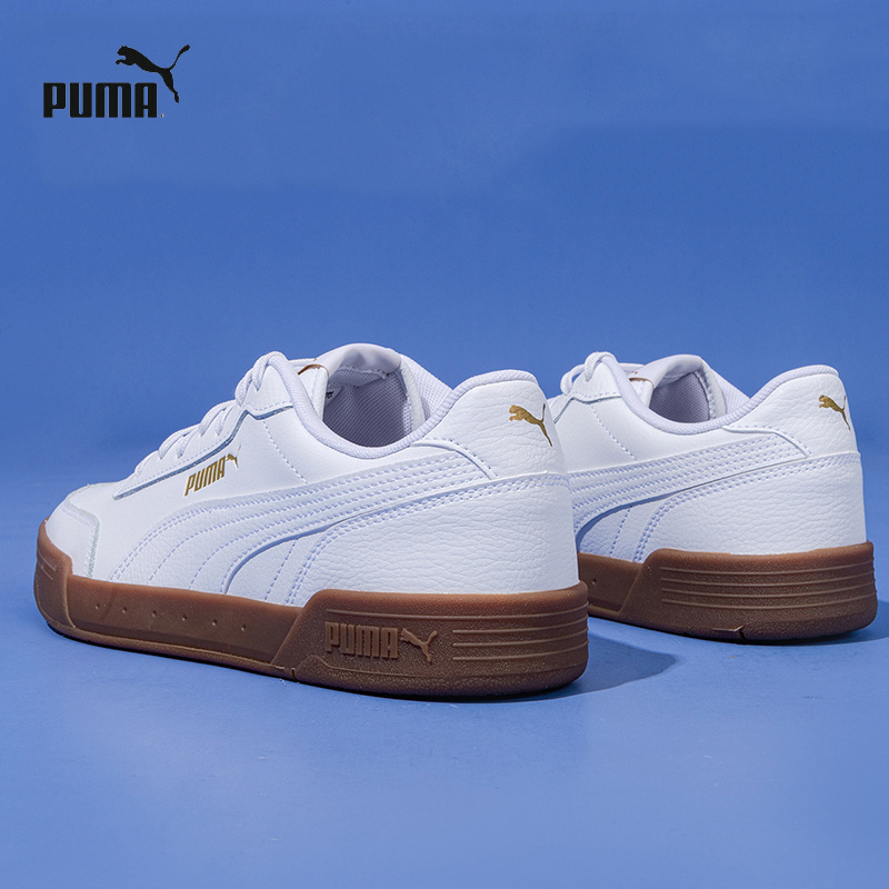【断码福利】PUMA彪马男鞋Caracal板鞋复古低帮金标小白鞋369863-06