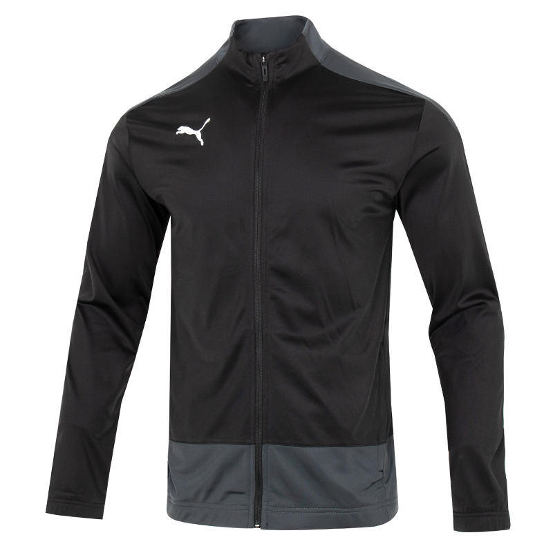 PUMA彪马外套男装2023春季新款运动服黑色休闲夹克/656561-03
