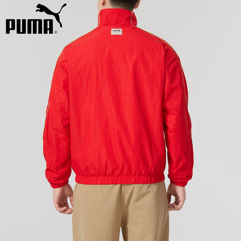 【本命年红】PUMA彪马赛车服男2025新款贪吃蛇年梭织加绒外套631414