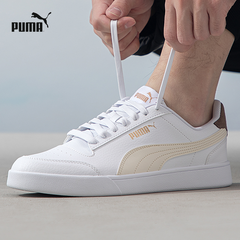 PUMA彪马男鞋女鞋板鞋2024新款时尚金标小白鞋轻便休闲鞋子309668