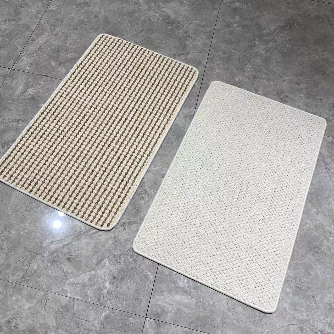 地垫（随机发）客厅餐厅家用吸水大容量羊毛垫（尺寸：48*78）