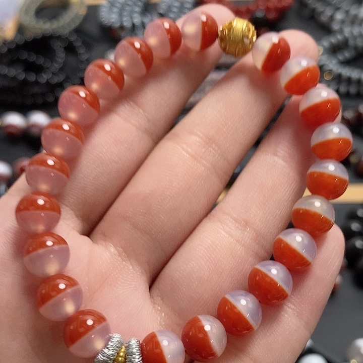 玛瑙/玉髓玛瑙手串未镶嵌