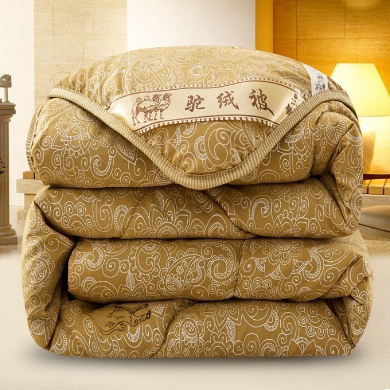 驼纤维保暖被子冬春秋被亲肤恒温速热驼纤维被3.5斤