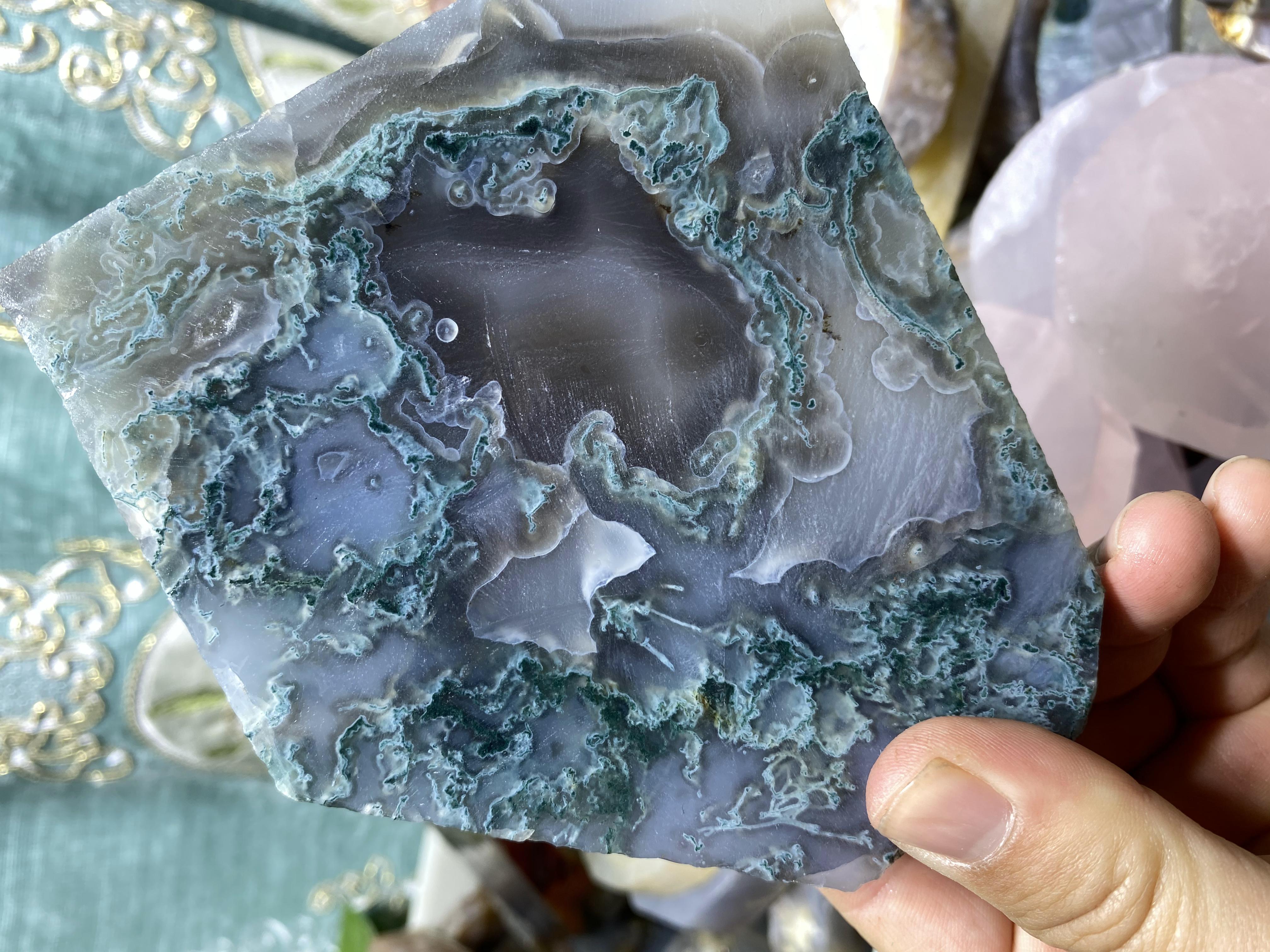 私人订制玛瑙手镯，定制产品，无质量问题，不支持七天无理由，绿水草