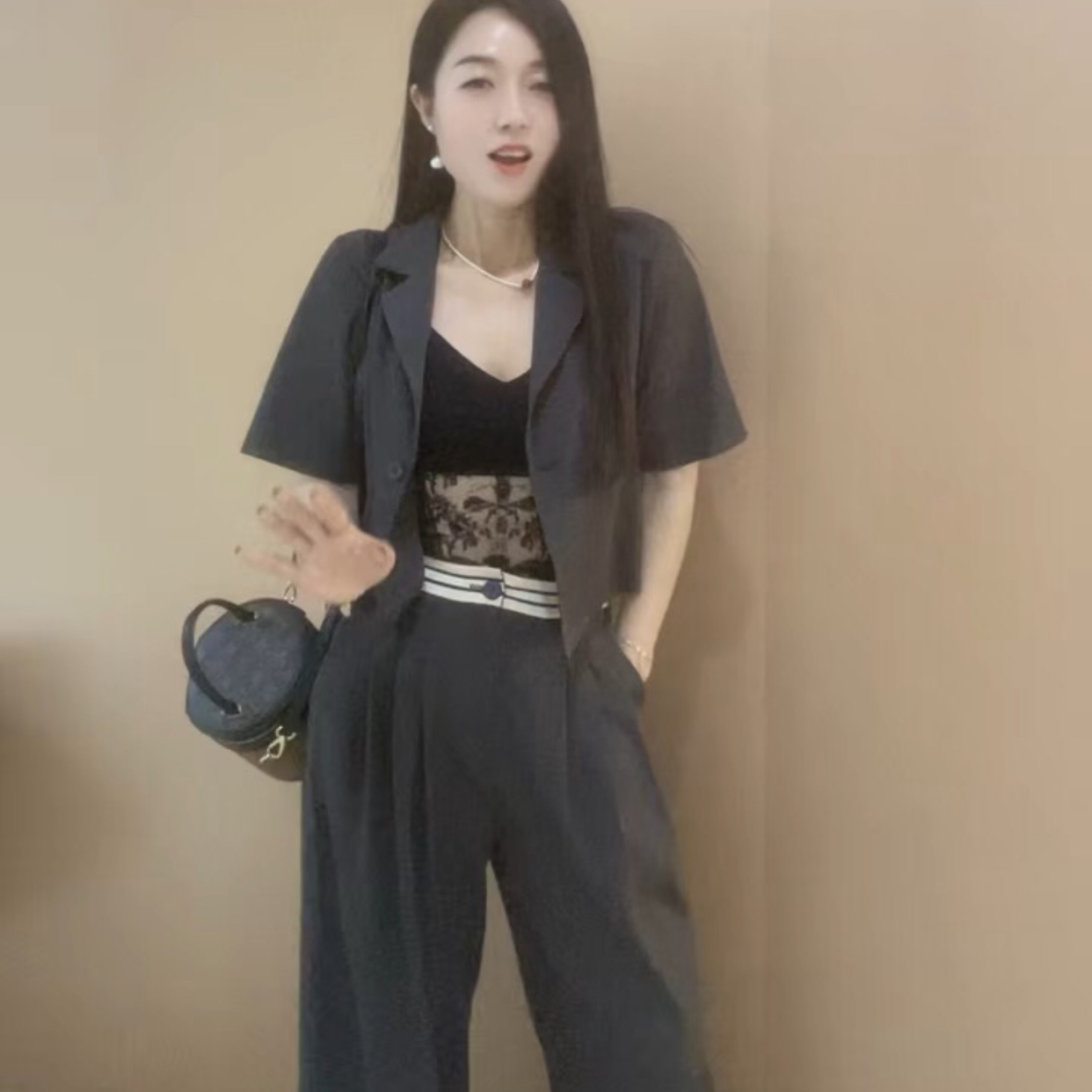 静静家时尚气质西装套装