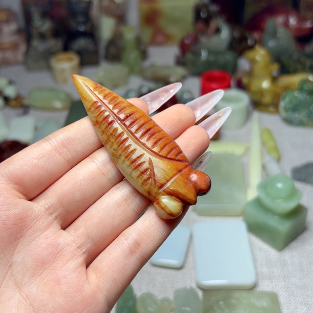 白玉菩提吊坠挂件