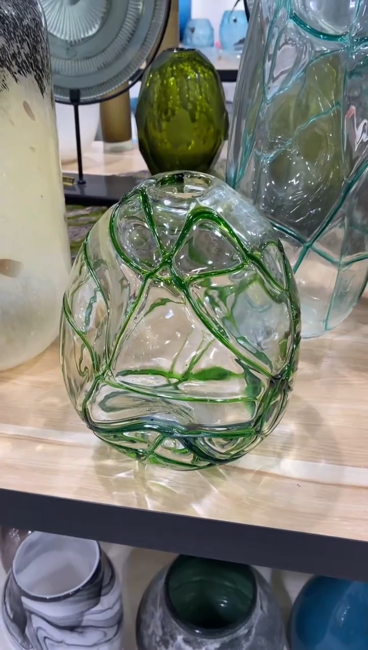 【闪购商品】福利琉璃花瓶摆件微瑕