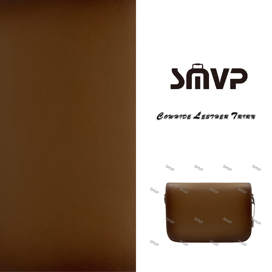 SMVP手工真皮女包 阳豆腐包 0135 棕色