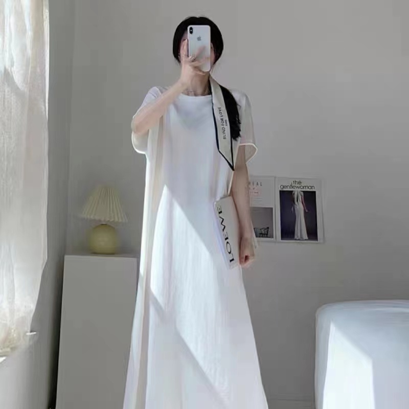 淘衣麻501-550 宽松百搭新款连衣裙背心大码棉麻女装9-18