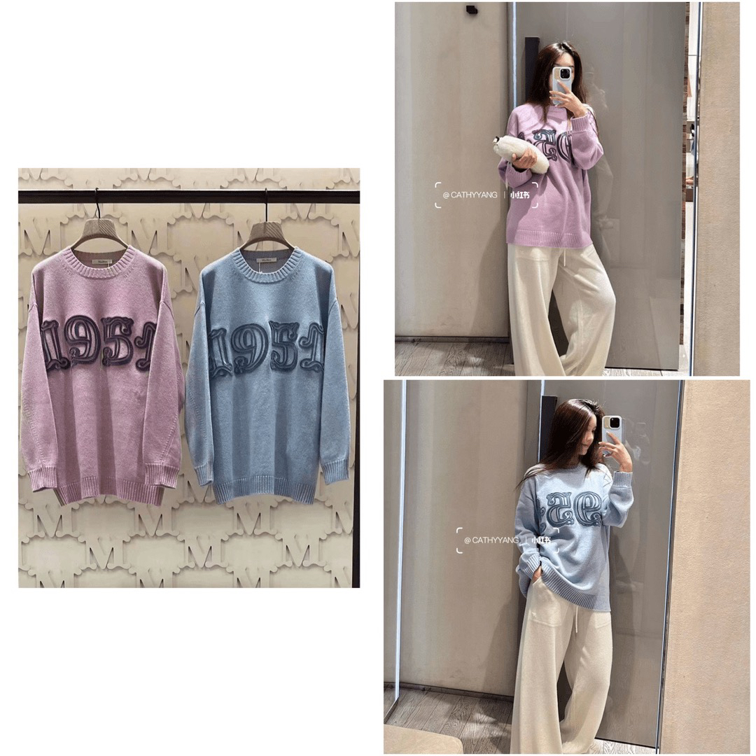 全新未使用 MaxMara 1951毛衣羊毛羊绒新款