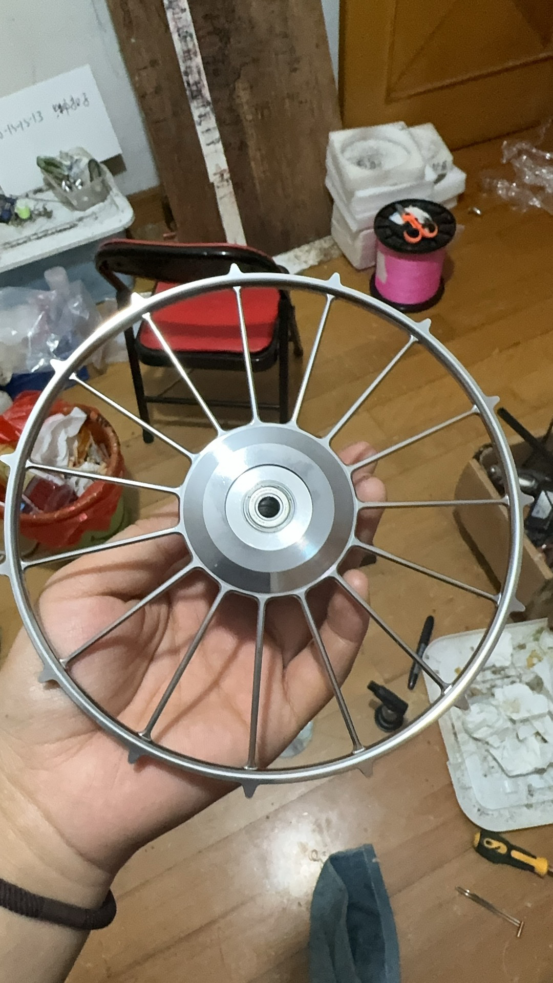 甲鱼枪钛合金盘148-155-158，15支撑