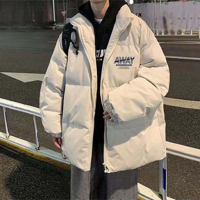 波士顿高档羽绒服加厚棉衣外套男女2023新款潮流ins百搭棉服