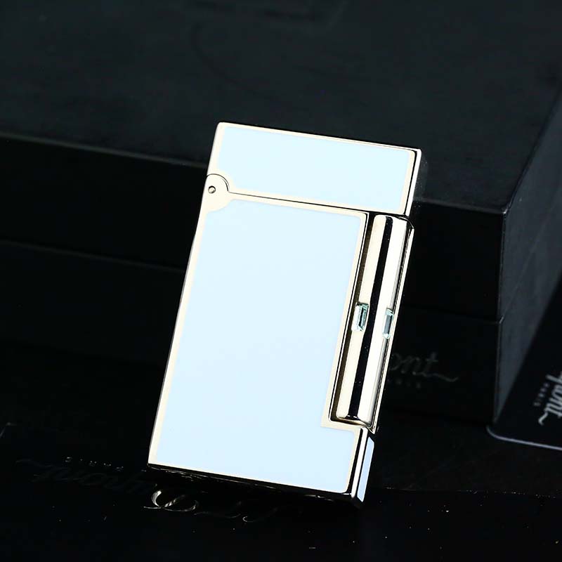 S.T. Dupont/都彭充气打火机淡紫色中国漆LD系列斜火时尚现货高档