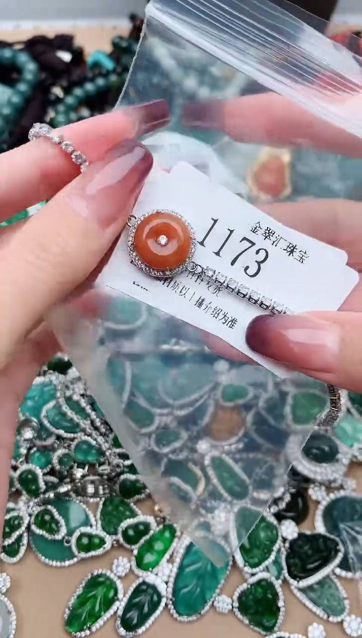 【闪购商品】翡翠颈饰未镶嵌1173