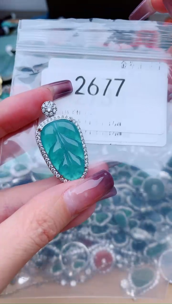 【闪购商品】翡翠颈饰未镶嵌2677