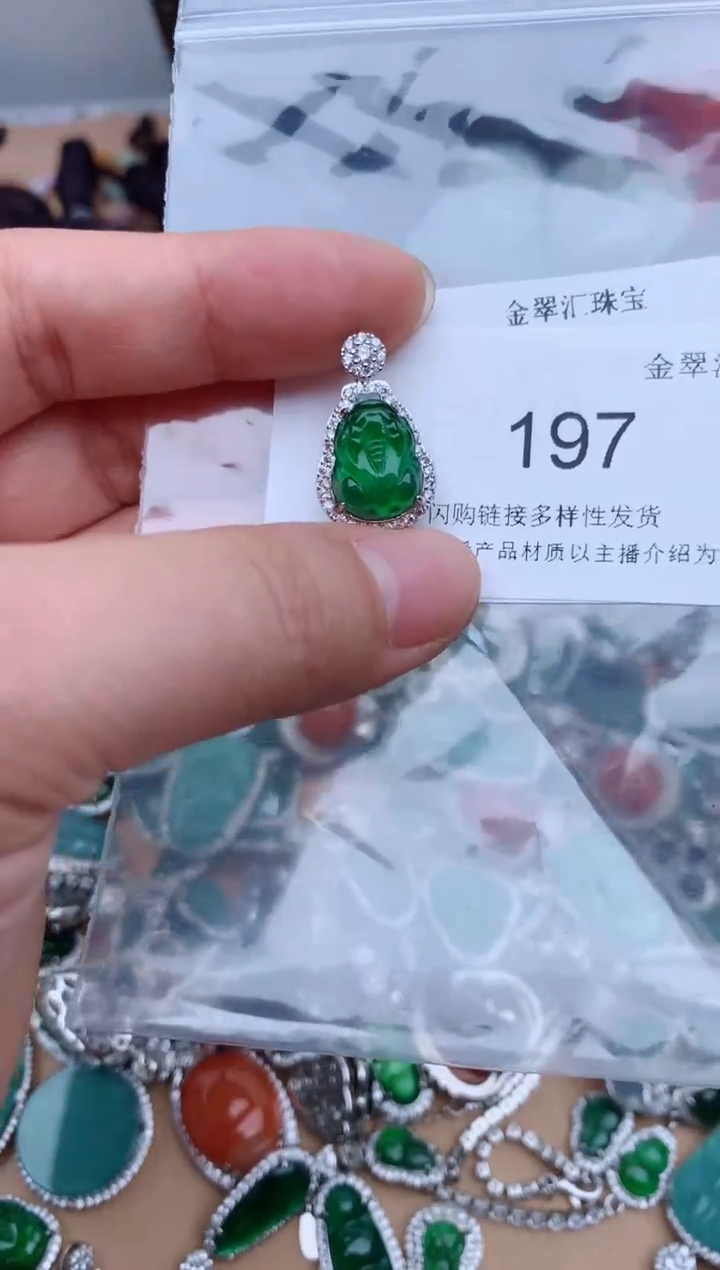 【闪购商品】翡翠颈饰未镶嵌197