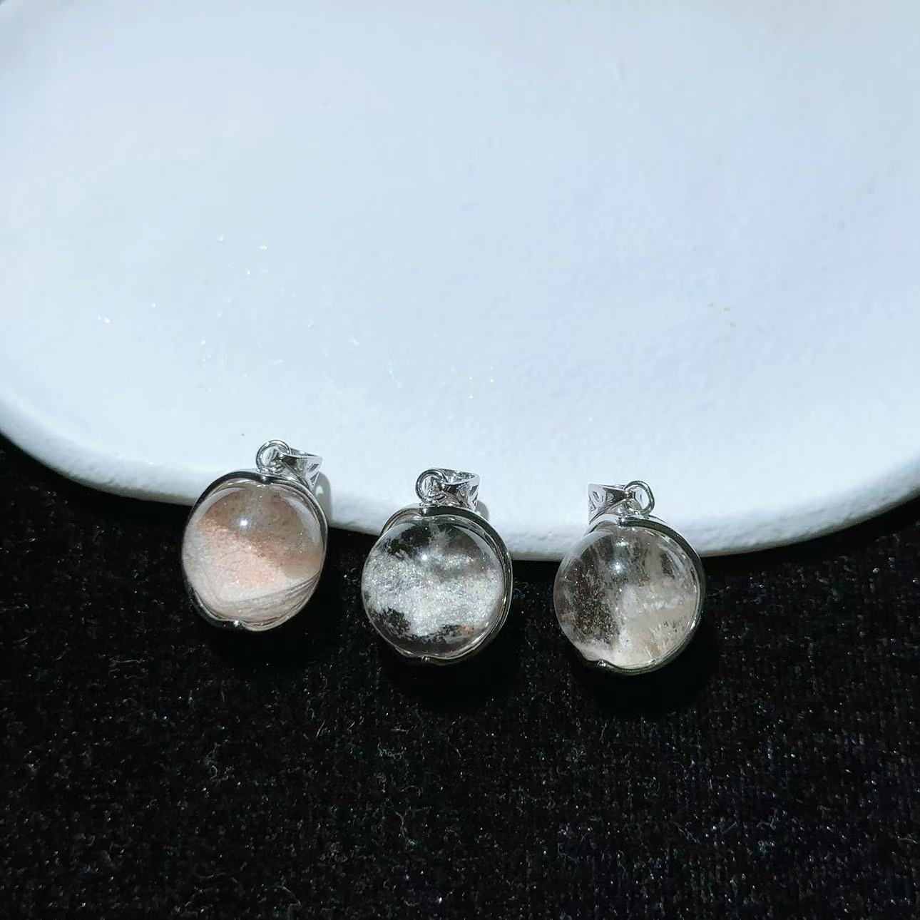 【转云珠.异象幽灵 白】幽灵单珠（天然珠宝多样性发其一）