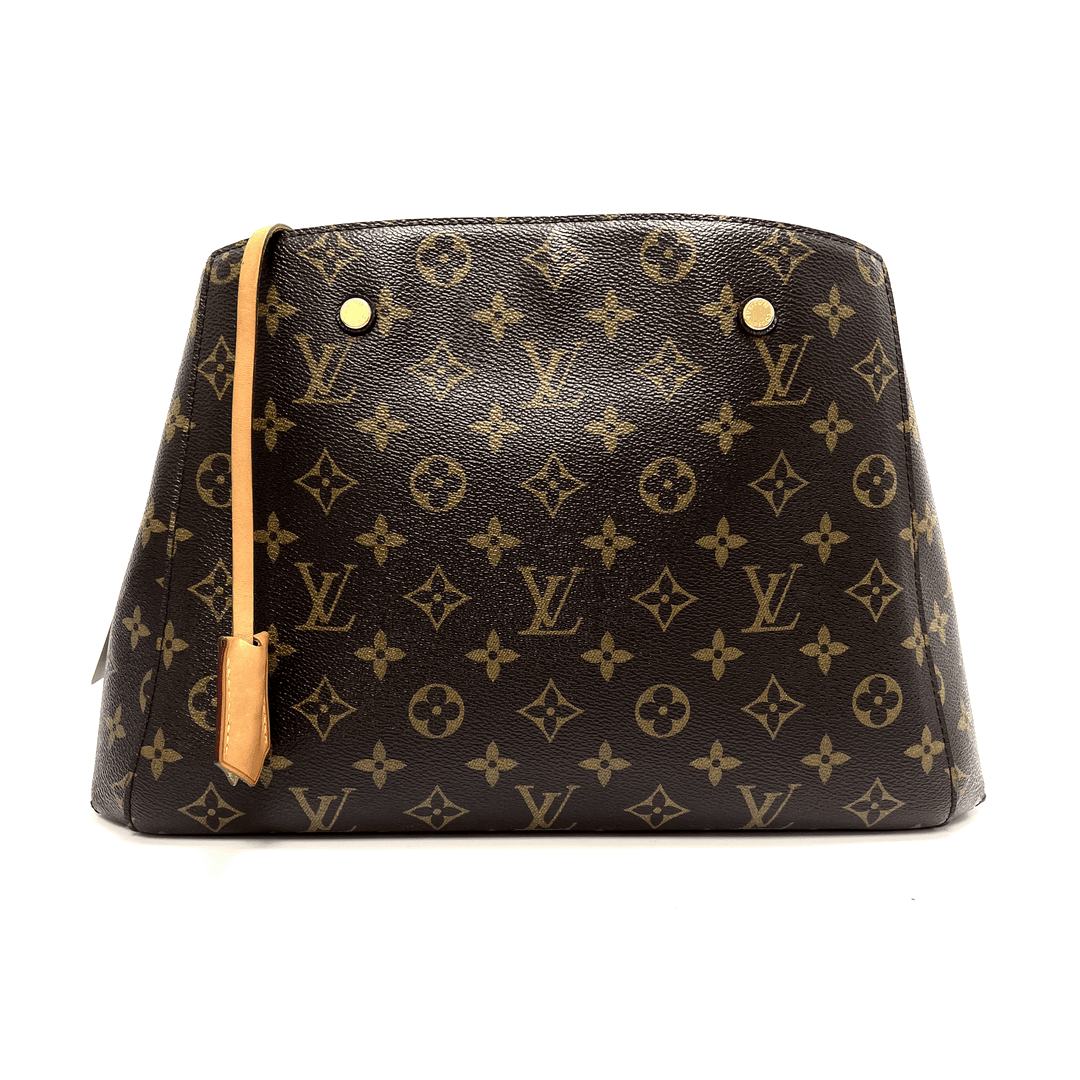 99新 LouisVuitton/路易威登 友福/LV蒙田中号包包/98新/见备注