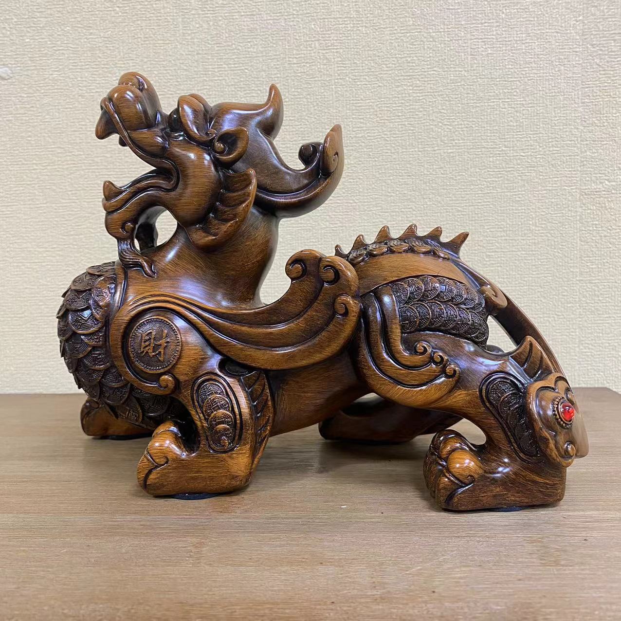 招财貔貅（一对）高档家具摆件
