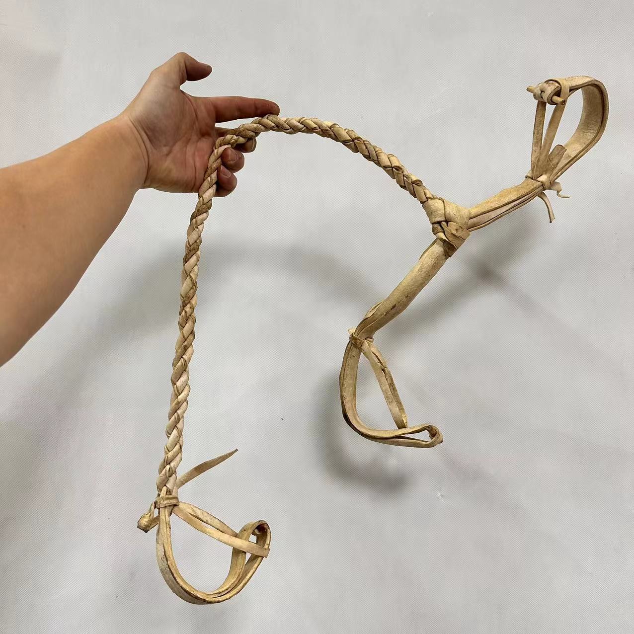马鞍 马具马拌绊马索防止马匹跑的太快拴马腿用的牧民工具养马