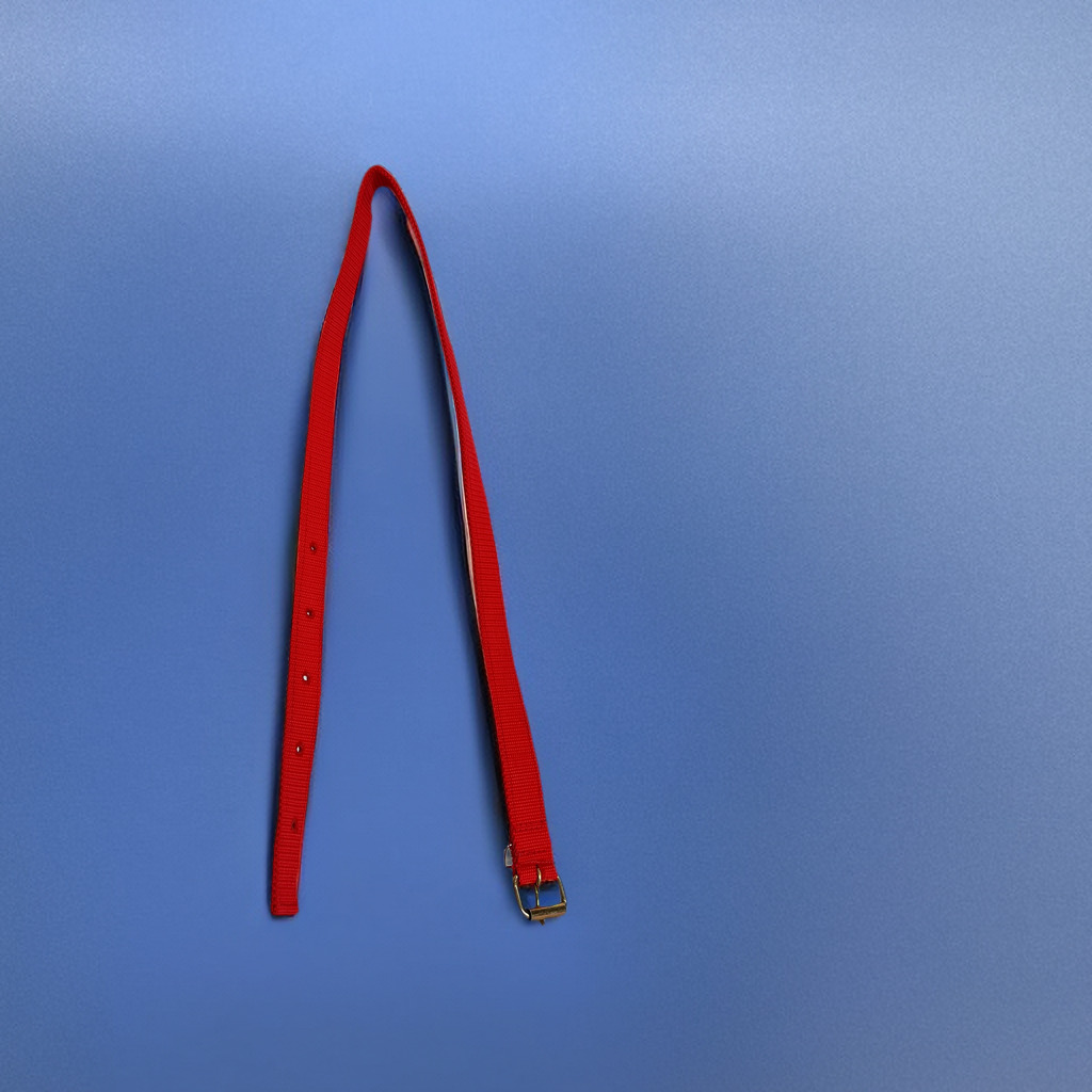 蹬带，连接马鞍和马镫的。编带材质制作的蹬带