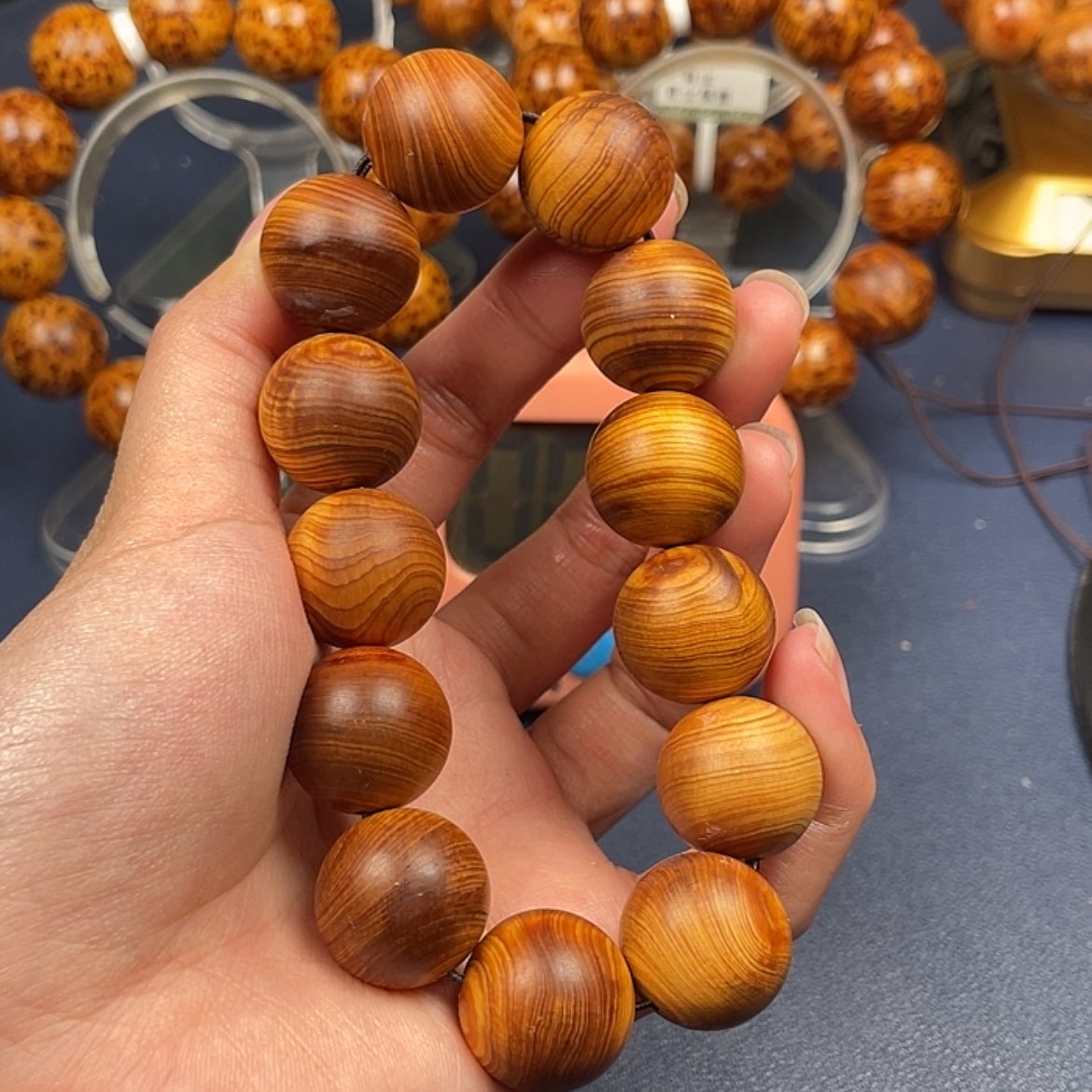 【闪购商品】崖柏手串/手链18黑油